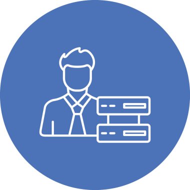 Seo simgesinin vektör illüstrasyonu