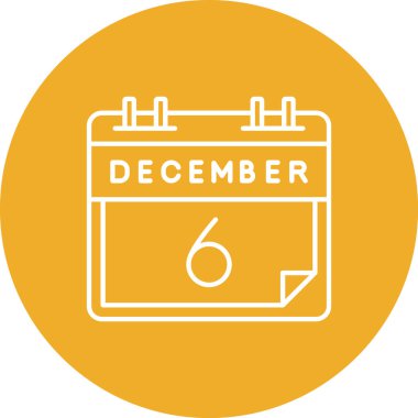 Takvim simgesinin vektör illüstrasyonu