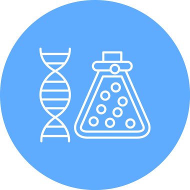 Bilim simgesi vektör illüstrasyonu