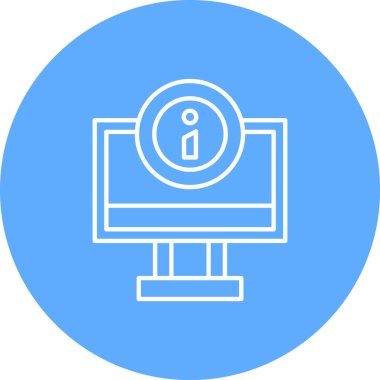 vektör izleyici simgesi illüstrasyonu