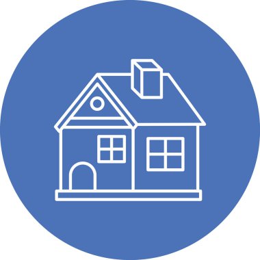 ev simgesi vektör illüstrasyonu