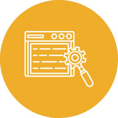 seo ve modern simgenin vektör illüstrasyonu