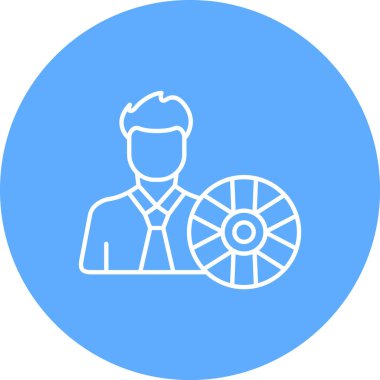 seo modern simgesinin vektör illüstrasyonu