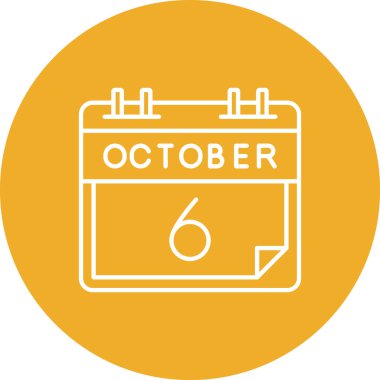 Takvim simgesinin vektör illüstrasyonu