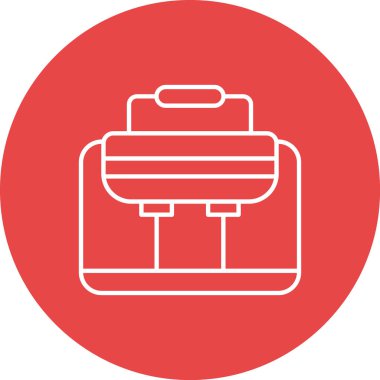 Beyaz arka plan üzerinde kamera simge vektör