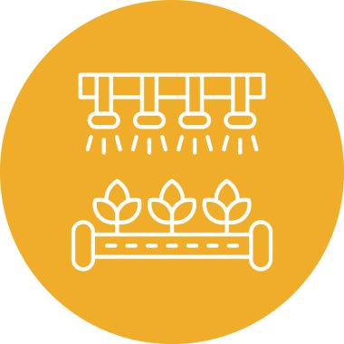 tarımsal ikon vektör illüstrasyonu