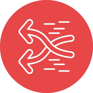 Kırmızı elbiseli bir adamın vektör çizimi