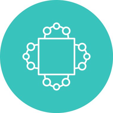 Eşsiz Vektör Satırı Simgesi