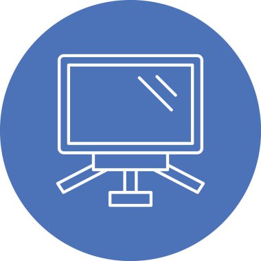 izleyici ikon vektör illüstrasyonu