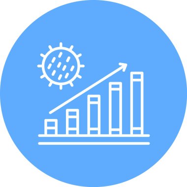 grafik ikonu vektör illüstrasyonu