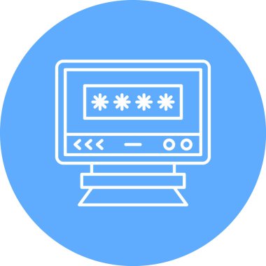 seo modern simgesinin vektör illüstrasyonu