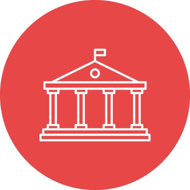 Benzersiz yapı vektörü simgesi