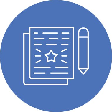 Eğitim simgesinin vektör illüstrasyonu