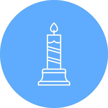 Mum simgesinin vektör illüstrasyonu