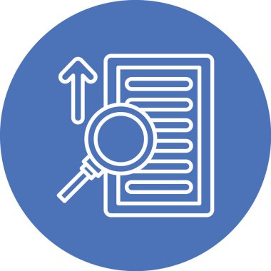 Seo simgesinin vektör illüstrasyonu