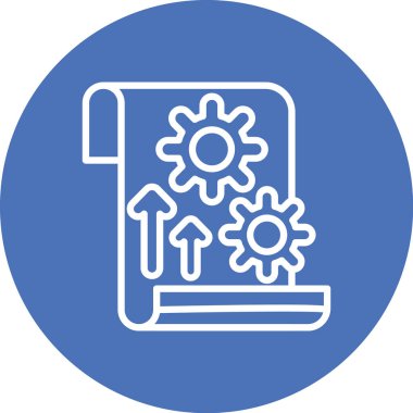 seo modern simgesinin vektör illüstrasyonu