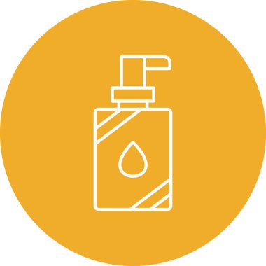 Sprey şişe vektör simgesi