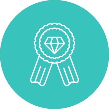 Ödül. Web simgesi basit illüstrasyon