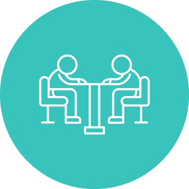 İş ve finans simgesinin vektör illüstrasyonu