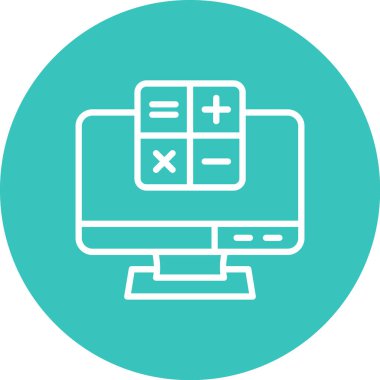 Seo simgesinin vektör illüstrasyonu