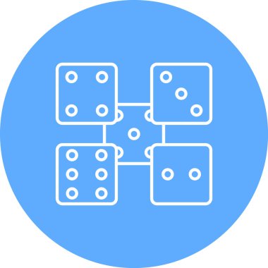 zar simgesi vektör illüstrasyonu