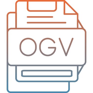 Dosya simgesinin vektör illüstrasyonu