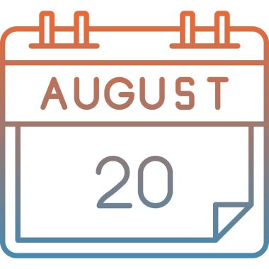 Ağustosun 20. Takvim simgesi