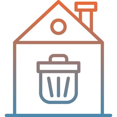 Çöp kutusu. Basit tasarım