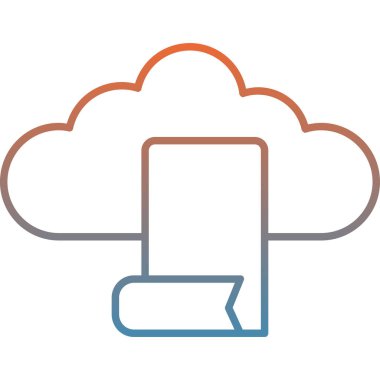 Bulut hesaplama. Web simgesi