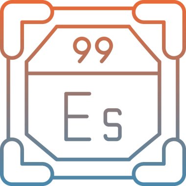 Modern simgenin vektör illüstrasyonu