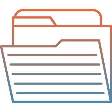 doküman dizini dosya simgesi doldurulmuş özet biçimi