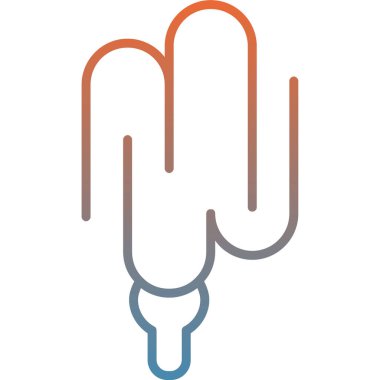 Bir simgenin vektör illüstrasyonu