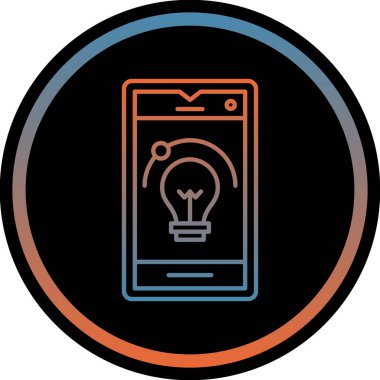 vektör cep telefonu illüstrasyonu