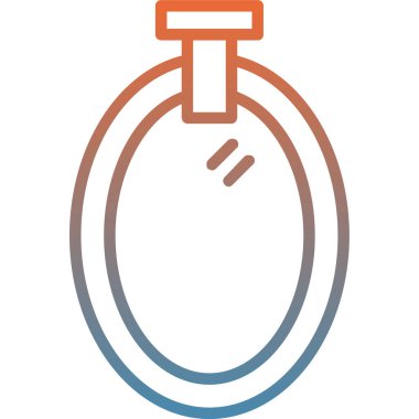 Modern bir simgenin vektör illüstrasyonu