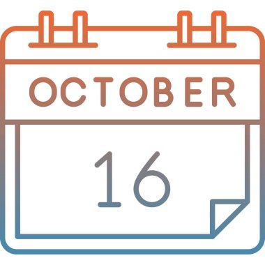 Takvim simge tasarlamak vektör