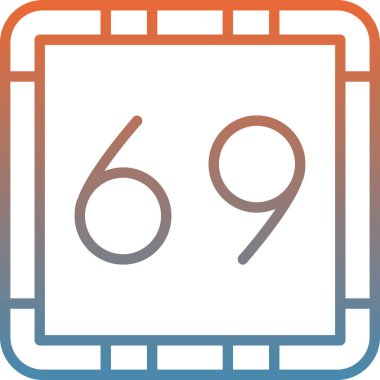 Takvim simgesinin vektör illüstrasyonu