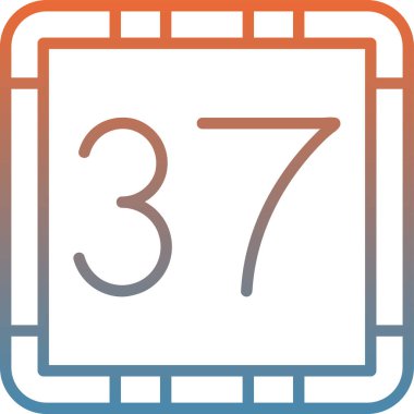 Takvim simgesi tasarımı illüstrasyonu