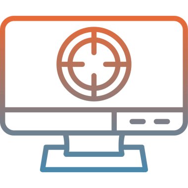 Web tasarım vektörü simgesi