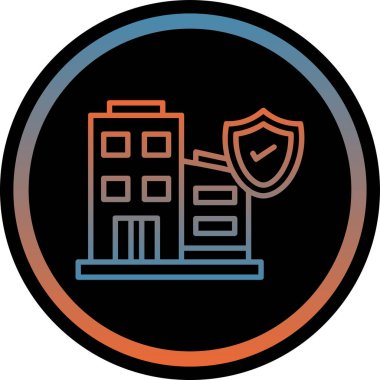 Modern b simgesinin vektör illüstrasyonu