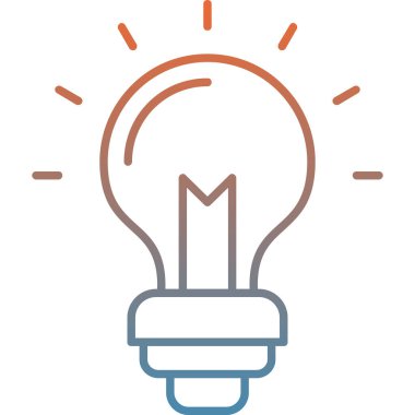 ışık fikir kutsal kişilerin resmi, vektör çizim