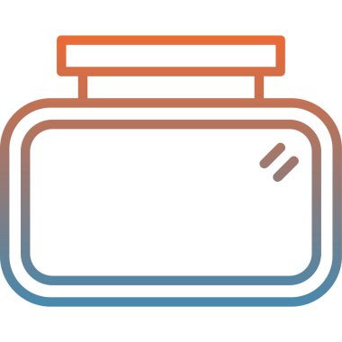 Modern b 'nin vektör illüstrasyonu eksik simgesi