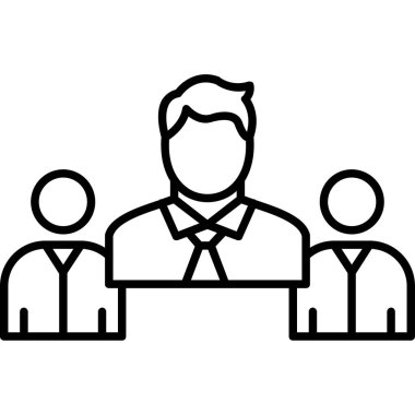 Yönetici simgesi, özet vektörü.