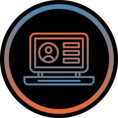 seo modern simgesinin vektör illüstrasyonu