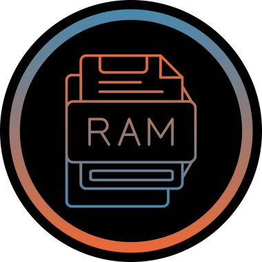 veri simgesi vektör illüstrasyonu