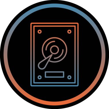 Müzik simgesinin vektör illüstrasyonu