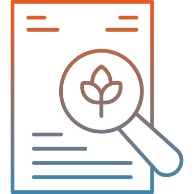 Yaprak. Web simgesi basit tasarım