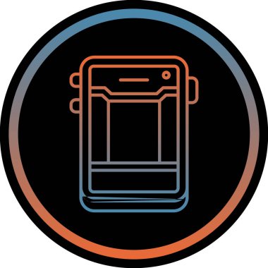 seo modern simgesinin vektör illüstrasyonu