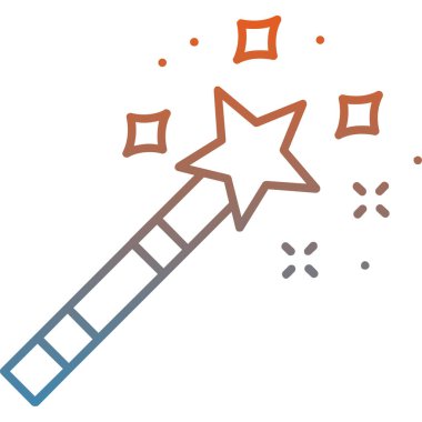 havai fişek ikonu vektör gösterimi