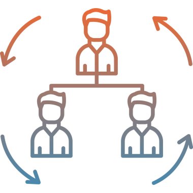 seo modern simgesinin vektör illüstrasyonu