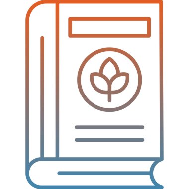 Yaprak. Web simgesi basit illüstrasyon